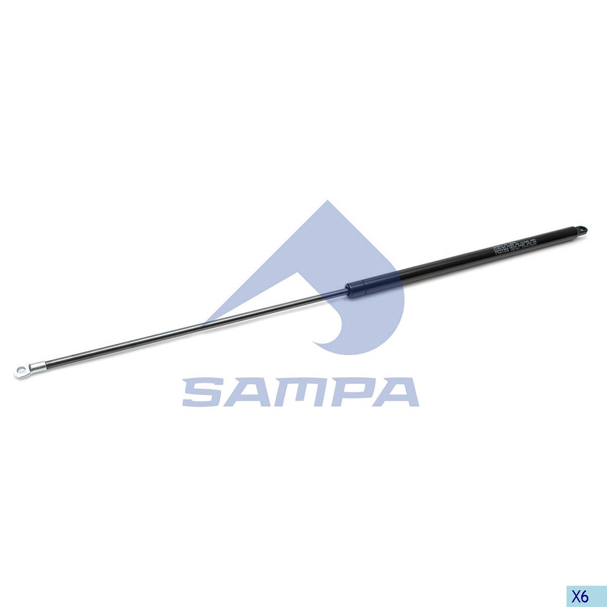Амортизатор откидной панели MAN 020.139-01 (SAMPA)