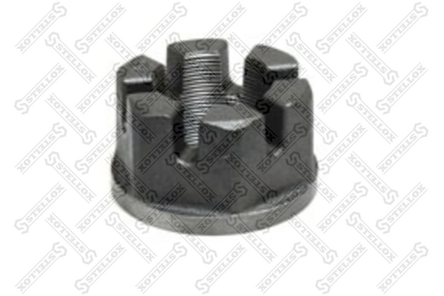 Гайка ступицы прицепа BPW (M52*2 H=51 SW80) корончатая 85-13206-SX/0326217080 (STELLOX)