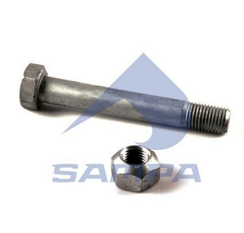 Болт М30*230/210/50*3,5 (8.8) рессоры прицепа (в сб. болт+гайка) 070.566 (SAMPA)