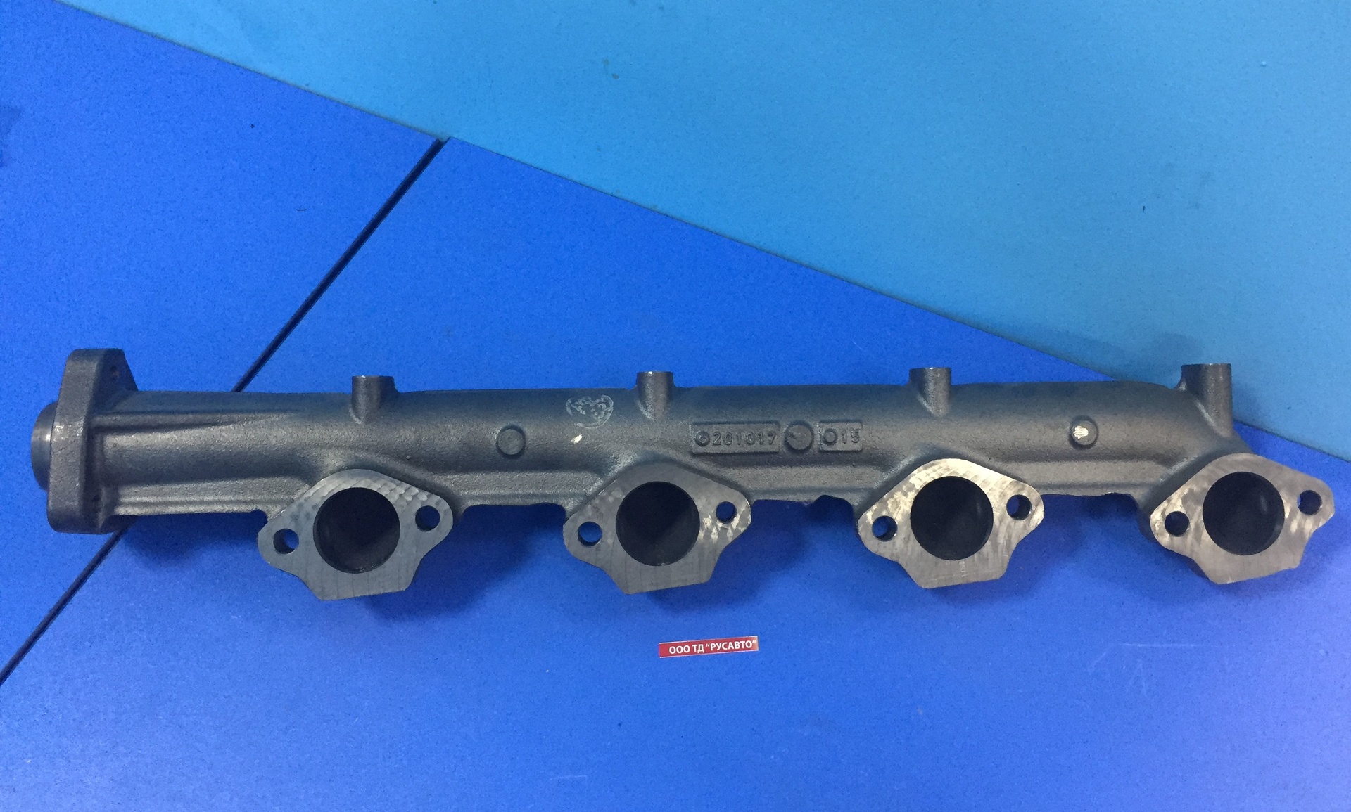 1008025-20-740.60 Коллектор выпускной левый Е-3,4 под 1 ТКР (ПАО КАМАЗ)