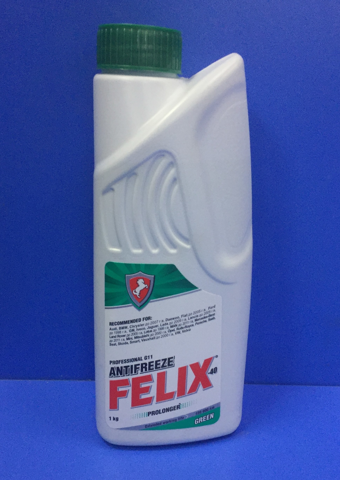 Антифриз FELIX PROLONGER-40 G11 зеленый 1кг ЧЗ